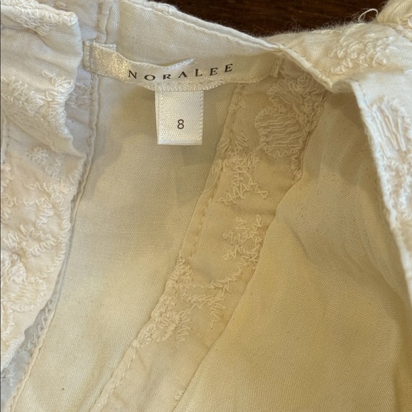 Noralee - Girls Cream Ruffle Rosemary Dress - Size: 8Y - Picture 5 of 9